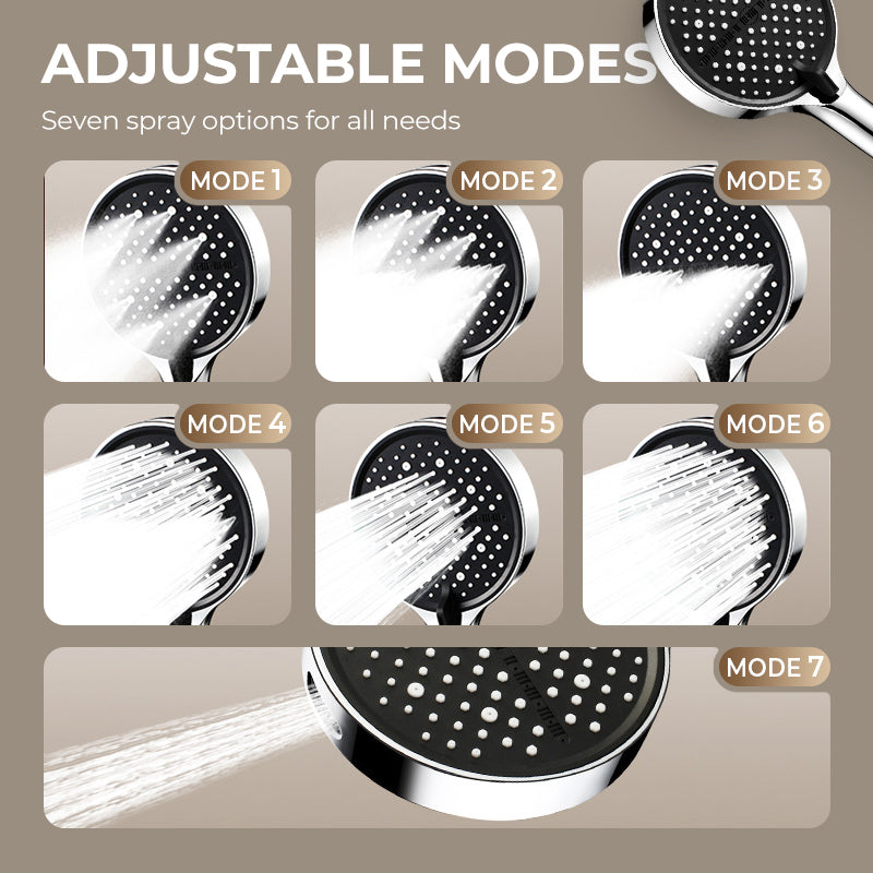 🥳2026 HOT SALE🥳💞50K+ SOLD!🌟🚿High-Pressure Adjustable Rainfall Shower Head
