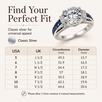 📢📢50% OFF !! ⏰Elegant Cubic Zirconia Cocktail Ring