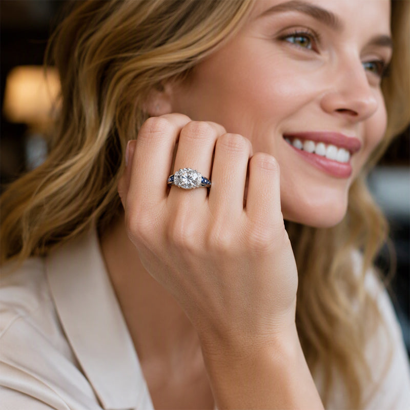 📢📢50% OFF !! ⏰Elegant Cubic Zirconia Cocktail Ring
