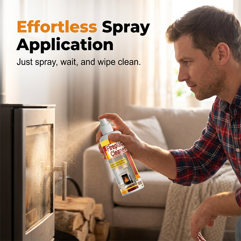 🔥Fast‑Acting Fireplace Cleaner Spray