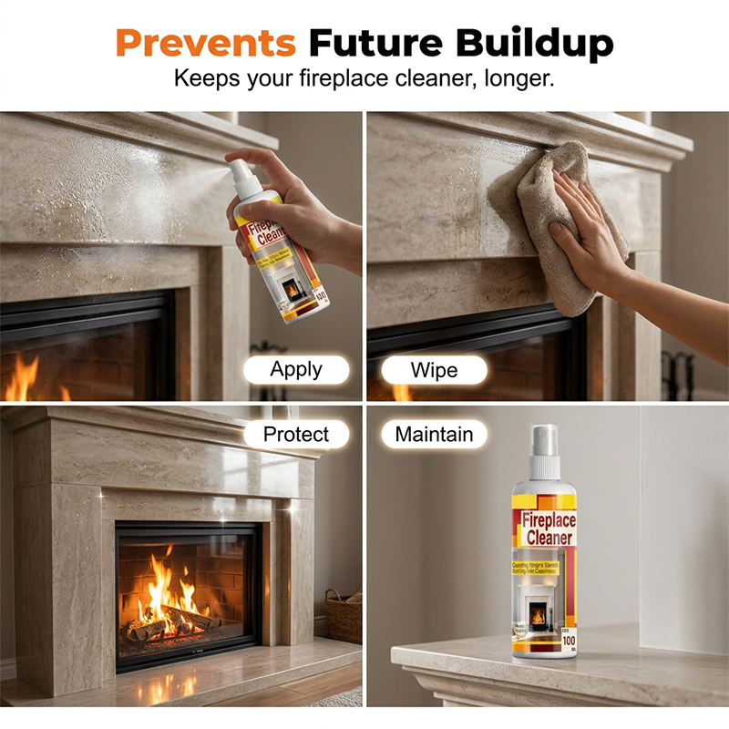 🔥Fast‑Acting Fireplace Cleaner Spray