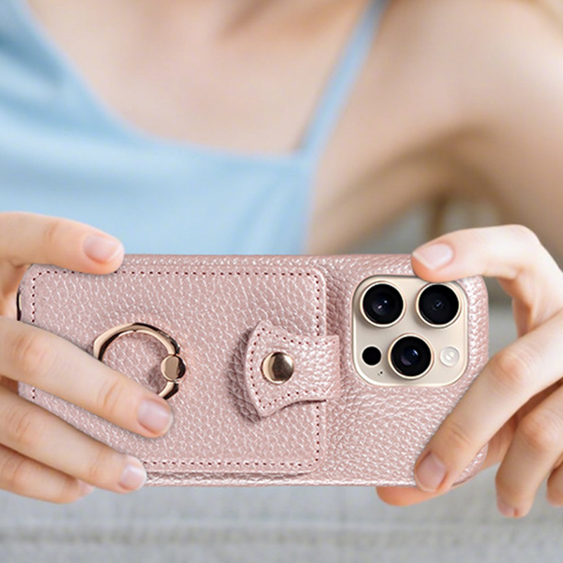 🎉 LIMITED TIME 50% OFF! 📱 Crossbody Wallet Phone Case – RFID Blocking, Accordion Card Slot & Detachable Strap – Litchi Pattern PU Leather ✨