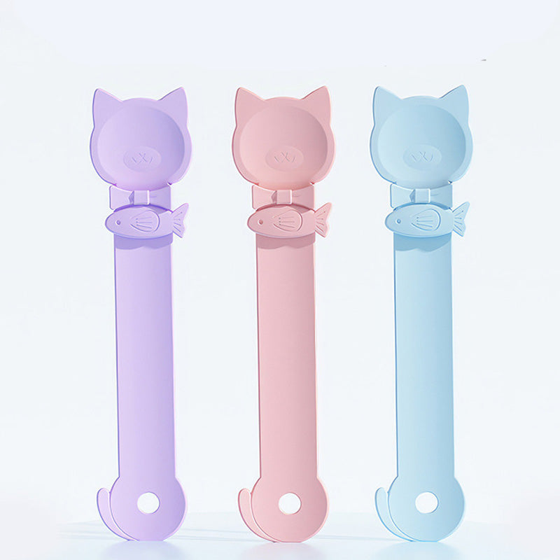 🥳HOT SALE🥳💞50K+ SOLD! Cat Feeder Spoon – From £6.99! BPA-free, one-hand squeeze & wide spoon. Clean feeding – grab yours! ✅