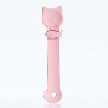 🥳HOT SALE🥳💞50K+ SOLD! Cat Feeder Spoon – From £6.99! BPA-free, one-hand squeeze & wide spoon. Clean feeding – grab yours! ✅
