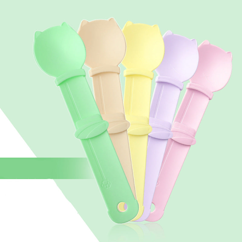 🥳HOT SALE🥳💞50K+ SOLD! Cat Feeder Spoon – From £6.99! BPA-free, one-hand squeeze & wide spoon. Clean feeding – grab yours! ✅