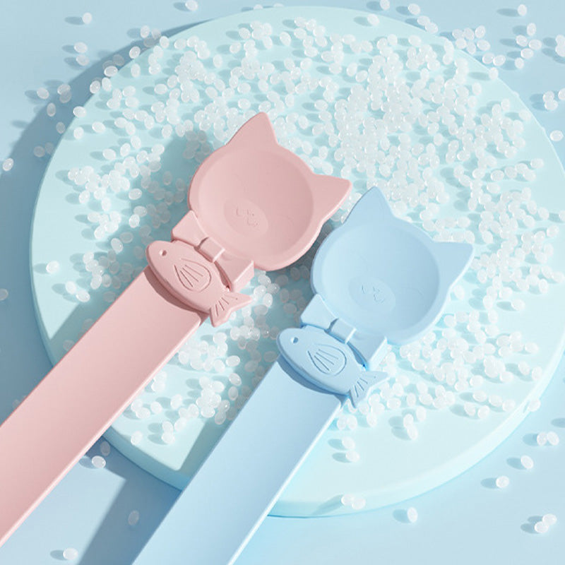 🥳HOT SALE🥳💞50K+ SOLD! Cat Feeder Spoon – From £6.99! BPA-free, one-hand squeeze & wide spoon. Clean feeding – grab yours! ✅