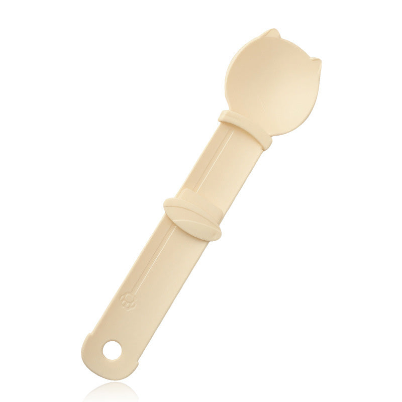 🥳HOT SALE🥳💞50K+ SOLD! Cat Feeder Spoon – From £6.99! BPA-free, one-hand squeeze & wide spoon. Clean feeding – grab yours! ✅
