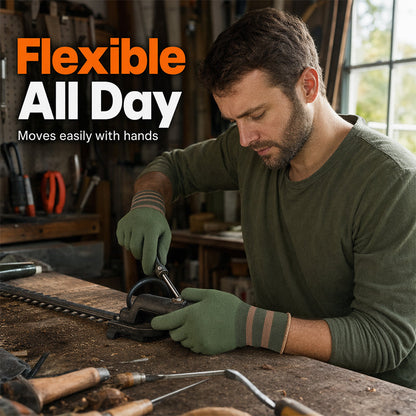 📢📢Buy 1 Get Free 1 !! ⏰Flexible Breathable Non-Slip Work Gloves