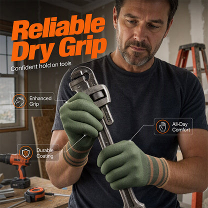 📢📢Buy 1 Get Free 1 !! ⏰Flexible Breathable Non-Slip Work Gloves