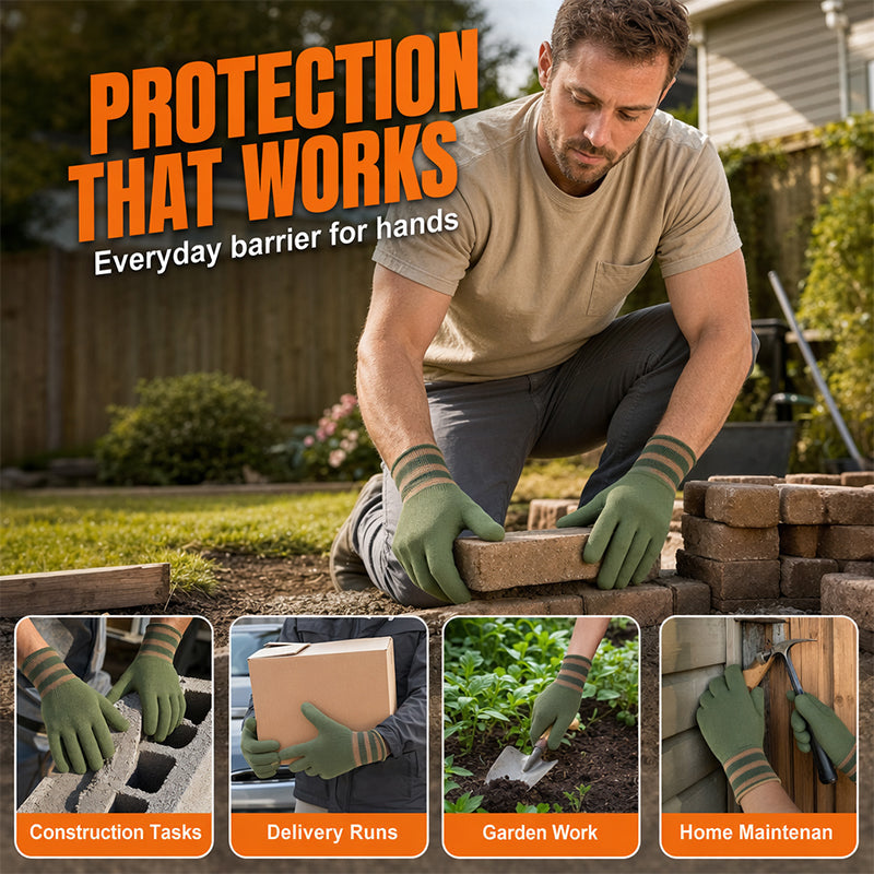 📢📢Buy 1 Get Free 1 !! ⏰Flexible Breathable Non-Slip Work Gloves