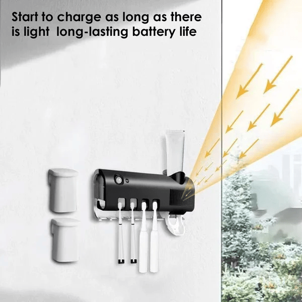 🎁Clearance Sale 49% OFF💥Smart UV Sterilizing Toothbrush Holder🦷