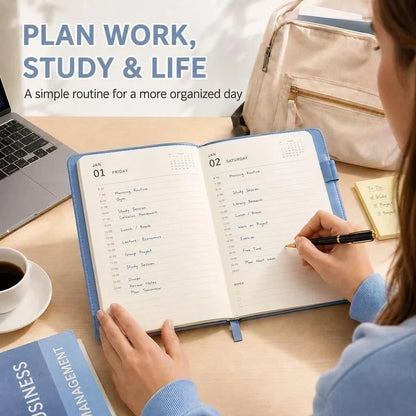 📢📢48% OFF !! ⏰A5 2027 One‑Day‑Per‑Page Diary Notebook ✨