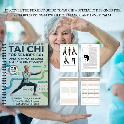❄️Summerfresh 49% OFF!☯️28 Days of Tai Chi – 10 Minutes a Day, One Simple Practice at a Time