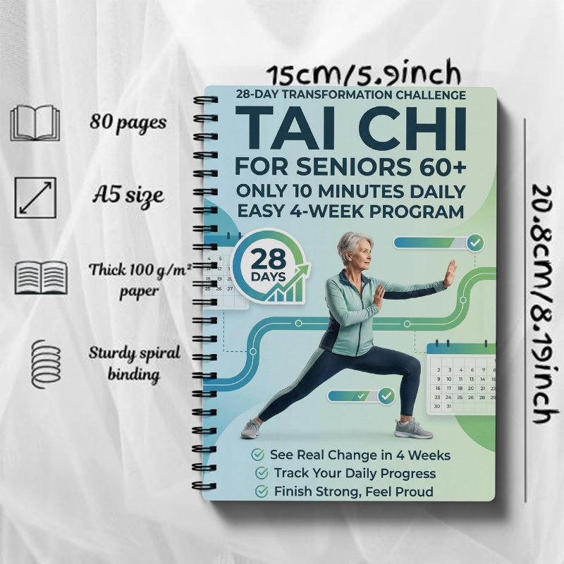 ❄️Summerfresh 49% OFF!☯️28 Days of Tai Chi – 10 Minutes a Day, One Simple Practice at a Time