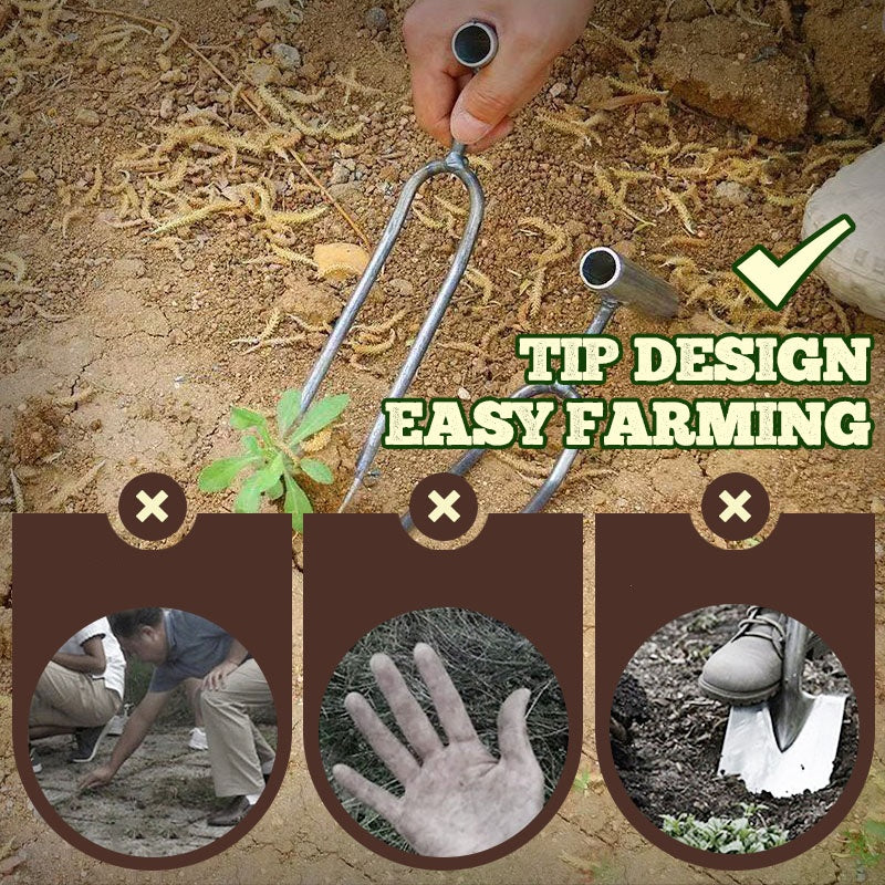 📢📢BUY 1 GET 1 FREE !! ⏰Compact 2-Tooth Garden Weed Puller Tool
