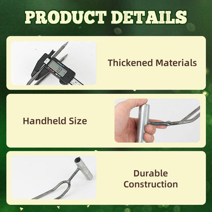 📢📢BUY 1 GET 1 FREE !! ⏰Compact 2-Tooth Garden Weed Puller Tool