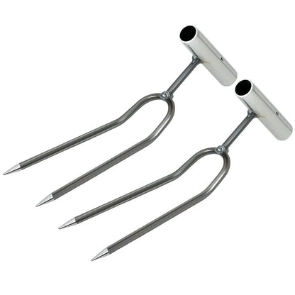 📢📢BUY 1 GET 1 FREE !! ⏰Compact 2-Tooth Garden Weed Puller Tool