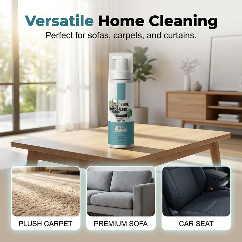 🧼40% OFF NOW! Lift Stains Instantly! No-Rinse Quick-Dry Fabric Foam Cleaner‑Portable Upholstery Stain Remover for Sofa, Carpet & Fabric Cushions