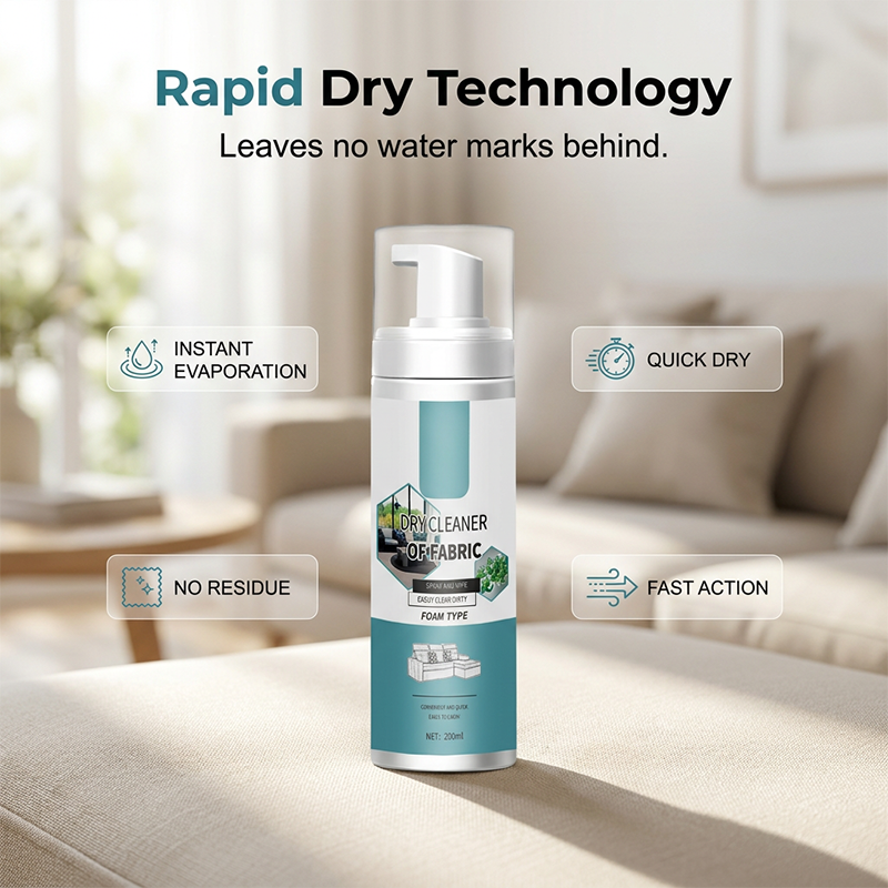 🧼40% OFF NOW! Lift Stains Instantly! No-Rinse Quick-Dry Fabric Foam Cleaner‑Portable Upholstery Stain Remover for Sofa, Carpet & Fabric Cushions