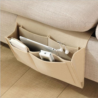 🛏️ Save 49%! 🧺 Bedside Hanging Caddy – Multi‑pocket felt organizer for dorm & bunk ✨