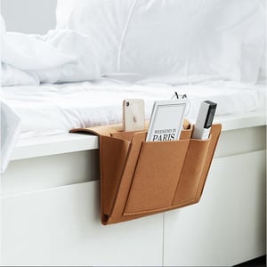 🛏️ Save 49%! 🧺 Bedside Hanging Caddy – Multi‑pocket felt organizer for dorm & bunk ✨