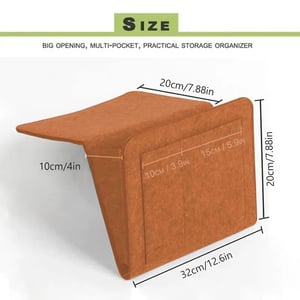 🛏️ Save 49%! 🧺 Bedside Hanging Caddy – Multi‑pocket felt organizer for dorm & bunk ✨