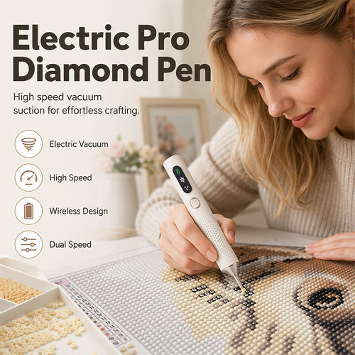 📢📢49% OFF !! ⏰Rechargeable Electric Diamond Pen