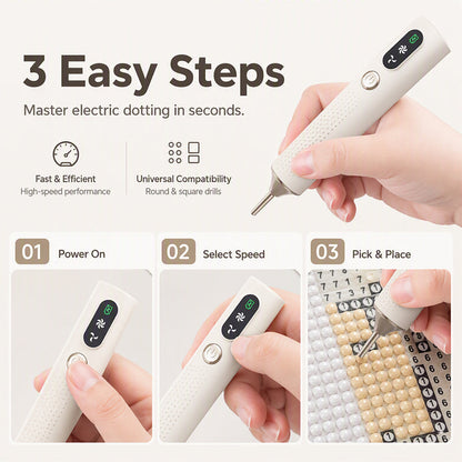 📢📢49% OFF !! ⏰Rechargeable Electric Diamond Pen