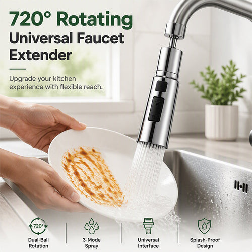 🎁Universal Rotating Kitchen Faucet Nozzle