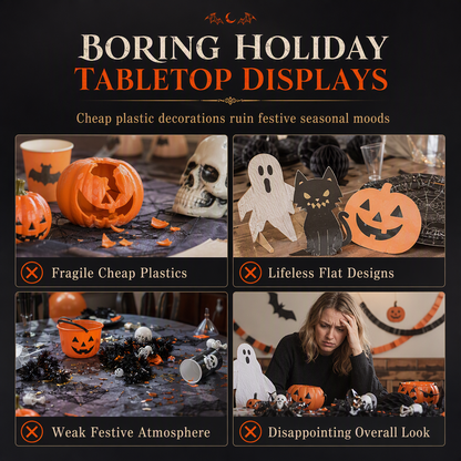 💀 Save 50%! 🎃 Skeleton Figurine – Heart hand gesture & desk‑ready ✨