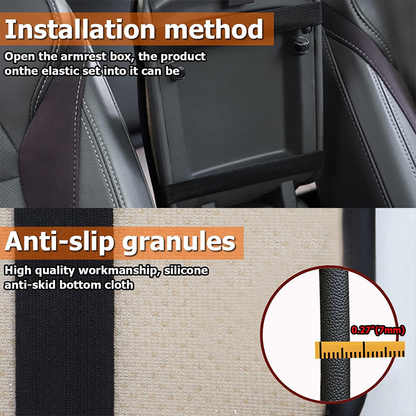 📢📢40% OFF !! ⏰ Comfort Grip Armrest Pad – Diamond Texture, Anti-Slip, Easy-Clean 🧤