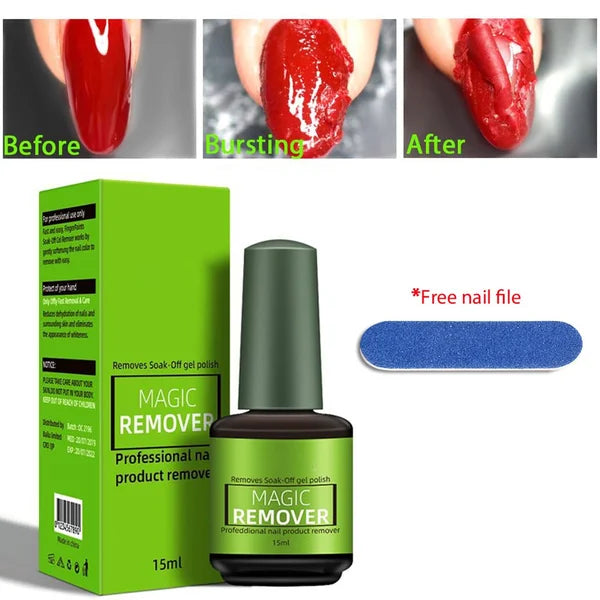 🌿 Buy 1 Get 1 FREE! 🛡️💅Upgraded Magic Nail Polish Remover