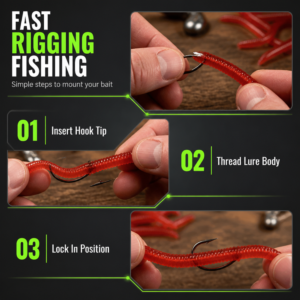 🎣 LIMITED-TIME 40% OFF! ✨ Simulation Earthworm Soft Fishing Lures – Scented, Lifelike, Durable 🌊