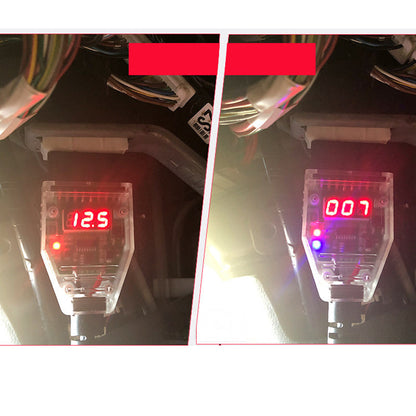 🔋12V OBD-II Car Battery Memory Saver – Digital Voltage Monitor & Backup Cable