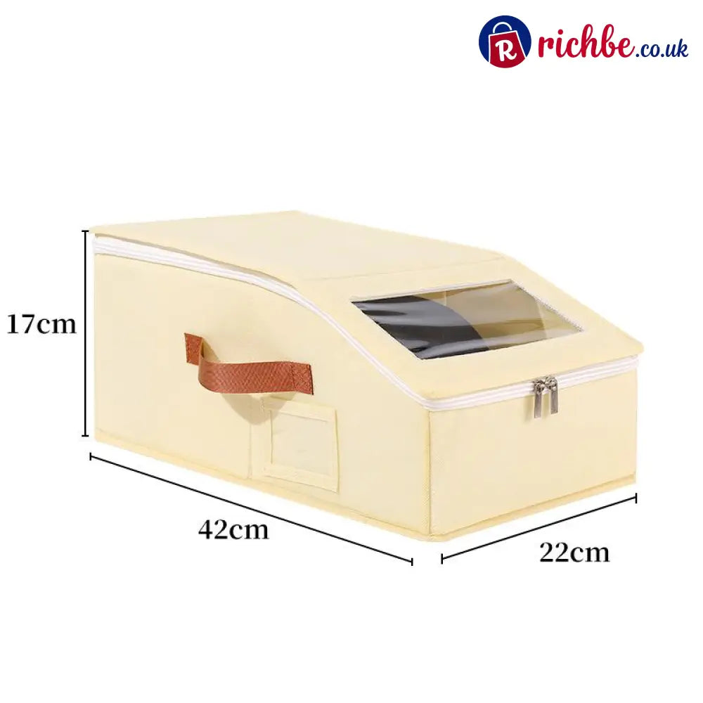 🎉🎉Stackable Hat Storage Boxes for Baseball Caps - Beige