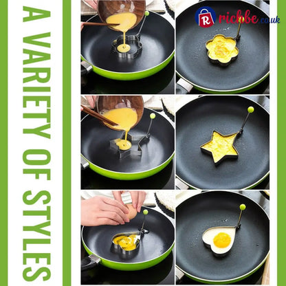 Stainless Steel Fried Egg Molds