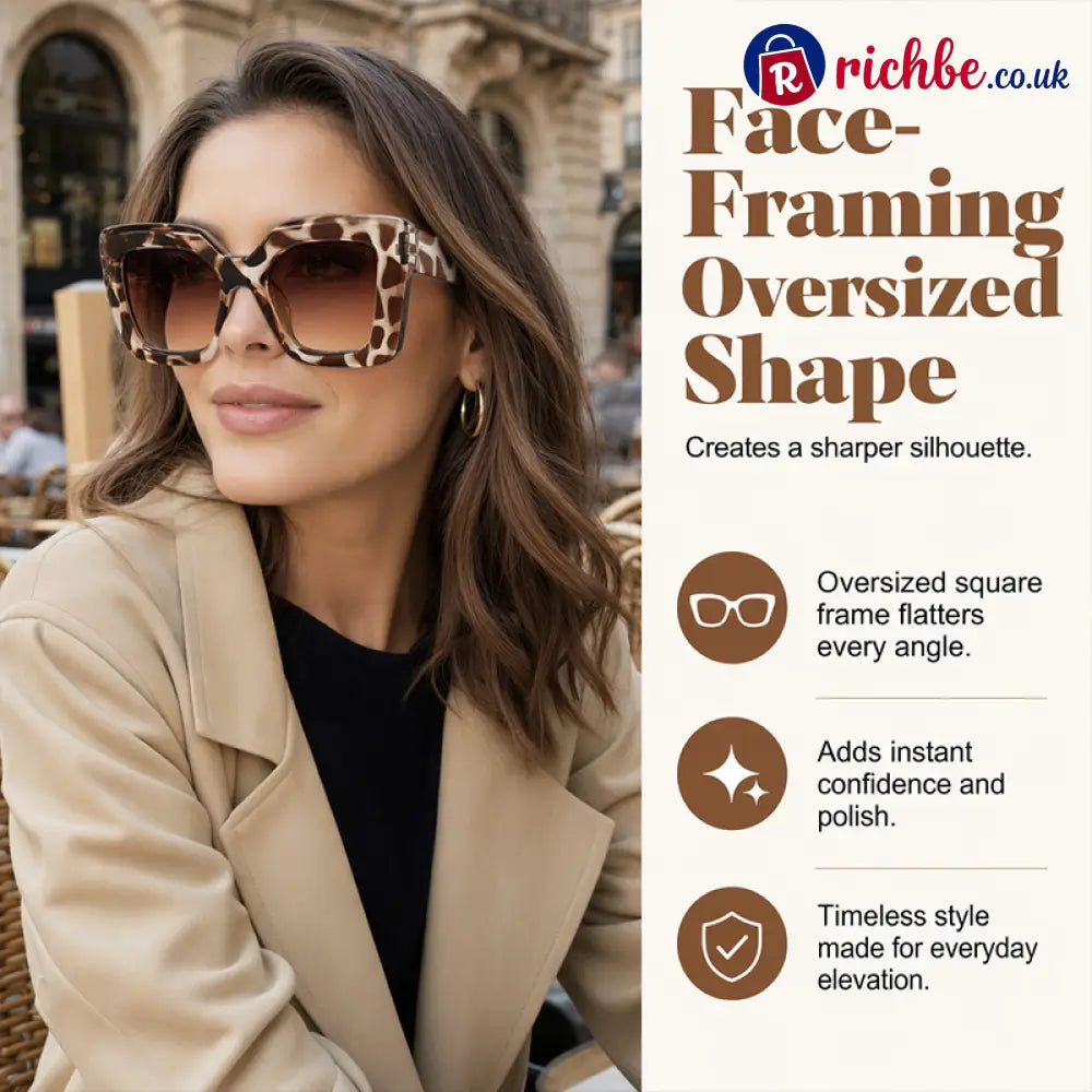 Statement Square Sunglasses 🔆😎 - Hot Sale
