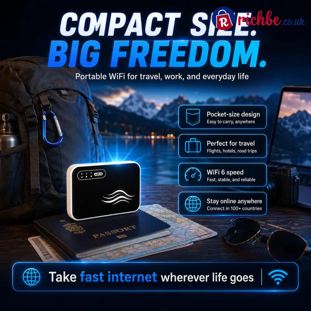 📶 Stay Connected Anywhere – Pocket‑sized WiFi for Travel Work & Daily Life. - Meilleures Ventes