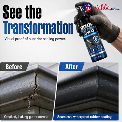 🌧️Strong Adhesion Waterproof Leak Repair Spray, One Coat Stop Leak Repair Agent Spray💪