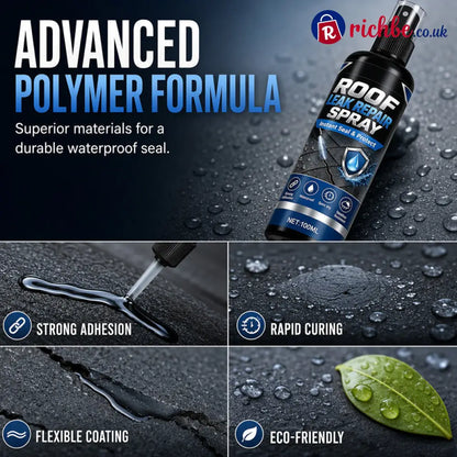 🌧️Strong Adhesion Waterproof Leak Repair Spray, One Coat Stop Leak Repair Agent Spray💪