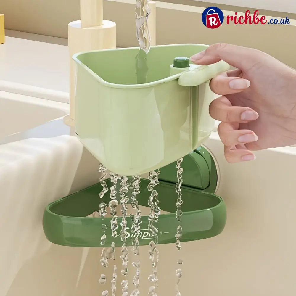 Suction Cup Sink Corner Rack