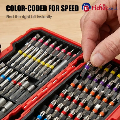 ❄️summerfresh 50% Off!🔧83-piece S2 Driver Bit Set – One Organised Kit For Everyday Diy - 83-Piece Set
