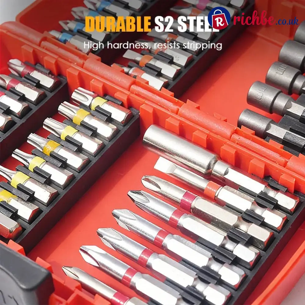 ❄️summerfresh 50% Off!🔧83-piece S2 Driver Bit Set – One Organised Kit For Everyday Diy - 83-Piece Set