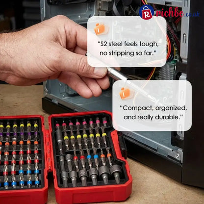❄️summerfresh 50% Off!🔧83-piece S2 Driver Bit Set – One Organised Kit For Everyday Diy - 83-Piece Set