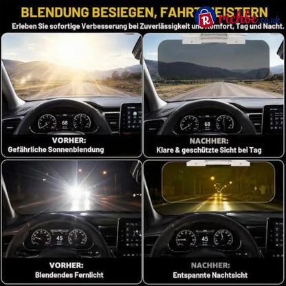 Sun Visor Extension Car Windscreen Sun Protection Anti-Glare Blend - Visor Accessories