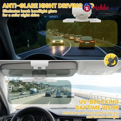 Sun Visor Extension Car Windscreen Sun Protection Anti-Glare Blend - Visor Accessories