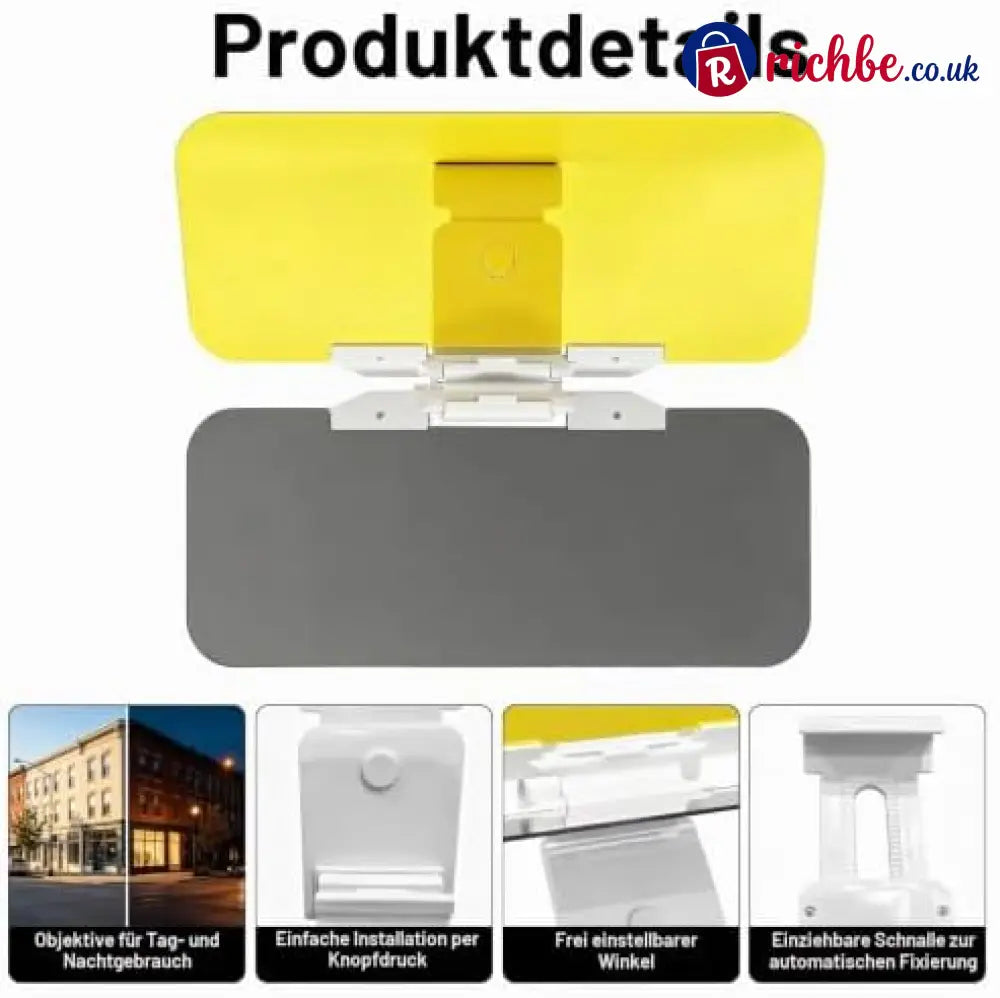 Sun Visor Extension Car Windscreen Sun Protection Anti-Glare Blend - Visor Accessories