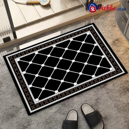 🔥 Super Absorbent Door Mat for Indoor - Black & White-1 / 30*40cm - Housewares & Kitchen