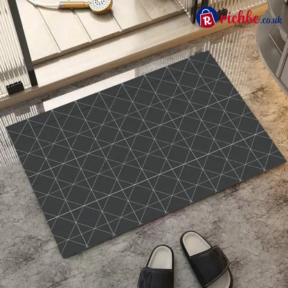 🔥 Super Absorbent Door Mat for Indoor - Black & White-3 / 30*40cm - Housewares & Kitchen