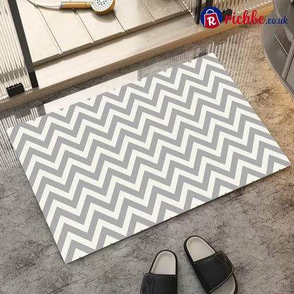 🔥 Super Absorbent Door Mat for Indoor - Wavy Pattern-1 / 30*40cm - Housewares & Kitchen
